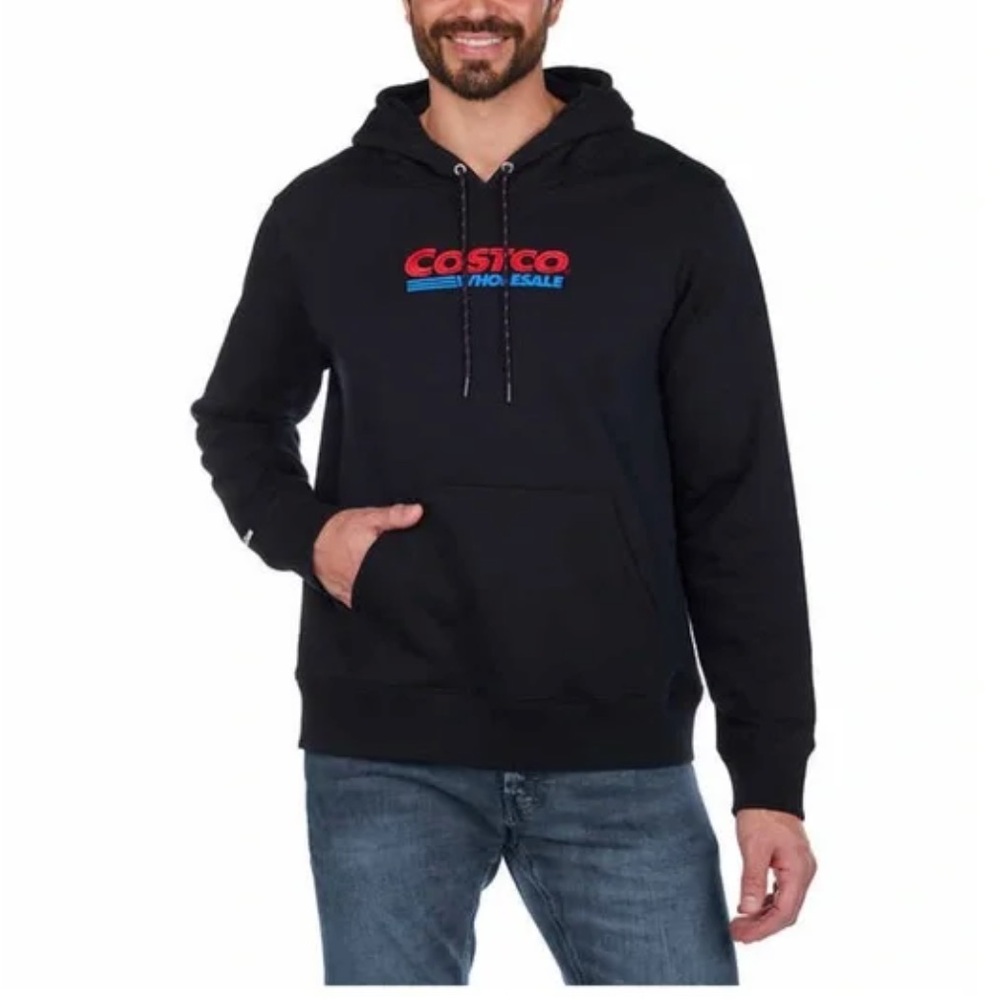 Costco & Kirkland Signature Black Hoodies with Logos!